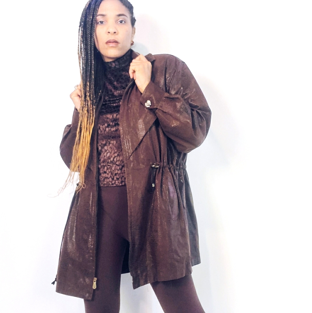 Vintage Python Jacket - image 1